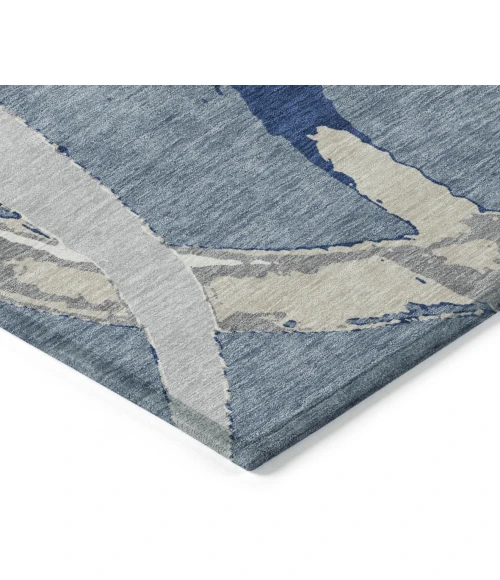 Addison Rugs Chantille Blue ACN1022 5ft. x 7ft.6in. Rect. Rug