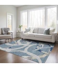 Addison Rugs Chantille Blue ACN1022 5ft. x 7ft.6in. Rect. Rug