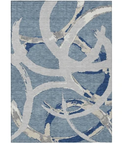 Addison Rugs Chantille Blue ACN1022 5ft. x 7ft.6in. Rect. Rug