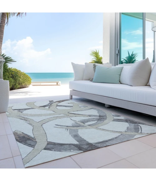 Addison Rugs Chantille Ivory ACN1022 5ft. x 7ft.6in. Rect. Rug