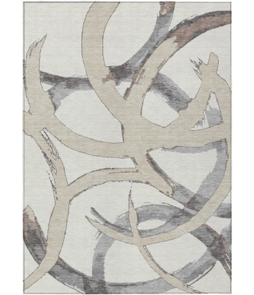 Addison Rugs Chantille Ivory ACN1022 5ft. x 7ft.6in. Rect. Rug