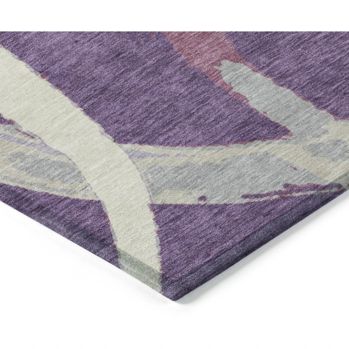 Addison Rugs Chantille Purple ACN1022 5ft. x 7ft.6in. Rect. Rug