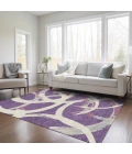 Addison Rugs Chantille Purple ACN1022 9ft. x 12ft. Rect. Rug