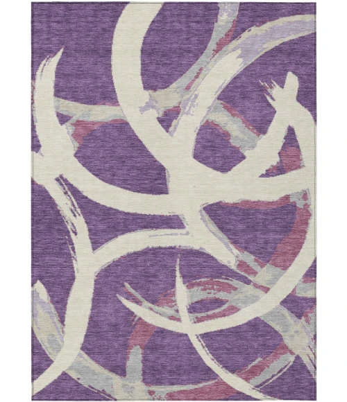 Addison Rugs Chantille Purple ACN1022 9ft. x 12ft. Rect. Rug