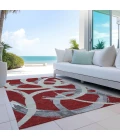 Addison Rugs Chantille Red ACN1022 5ft. x 7ft.6in. Rect. Rug