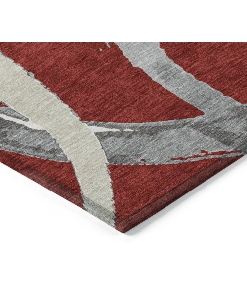 Addison Rugs Chantille Red ACN1022 5ft. x 7ft.6in. Rect. Rug