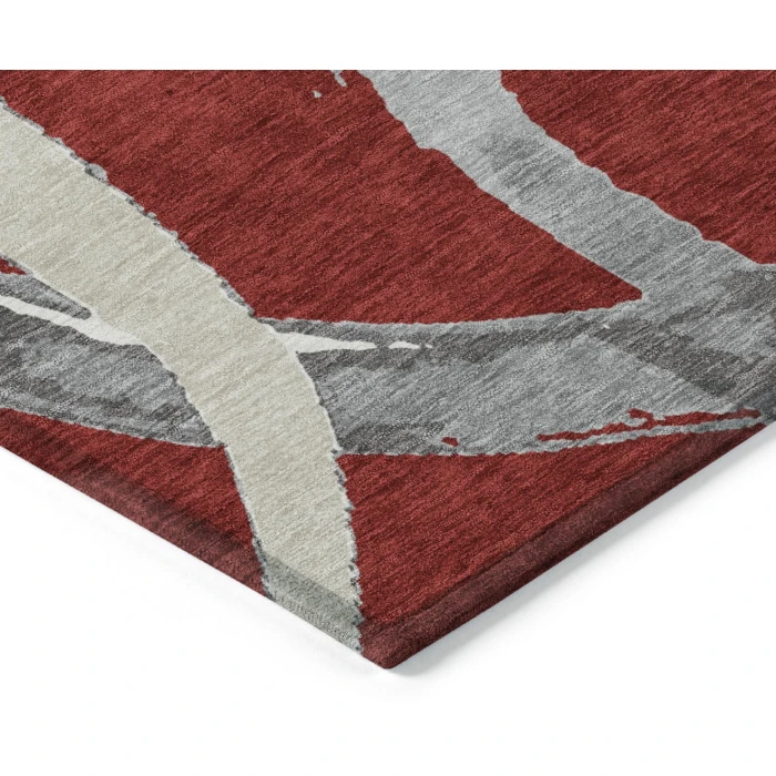 Addison Rugs Chantille Red ACN1022 5ft. x 7ft.6in. Rect. Rug