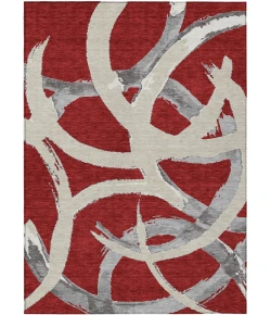 Addison Rugs Chantille Red ACN1022 5ft. x 7ft.6in. Rect. Rug