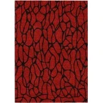 Addison Rugs Chantille Red ACN1023 5ft. x 7ft.6in. Rect. Rug