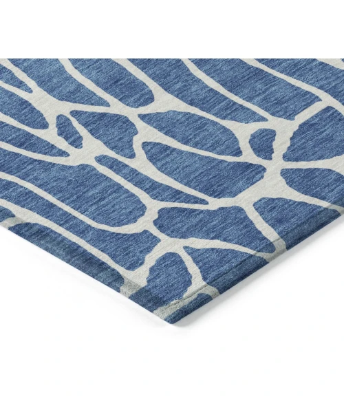 Addison Rugs Chantille Blue ACN1024 5ft. x 7ft.6in. Rect. Rug