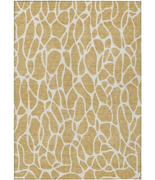 Addison Rugs Chantille Gold ACN1024 5ft. x 7ft.6in. Rect. Rug