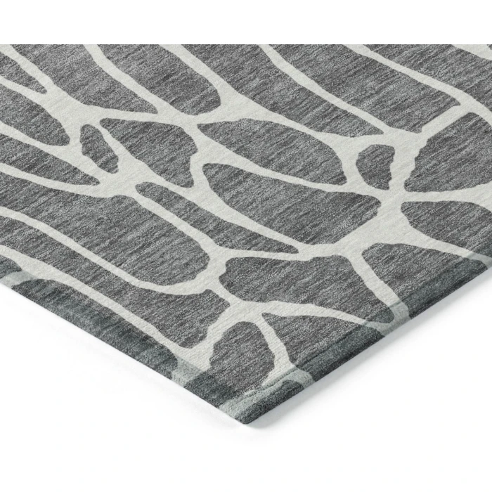 Addison Rugs Chantille Gray ACN1024 5ft. x 7ft.6in. Rect. Rug