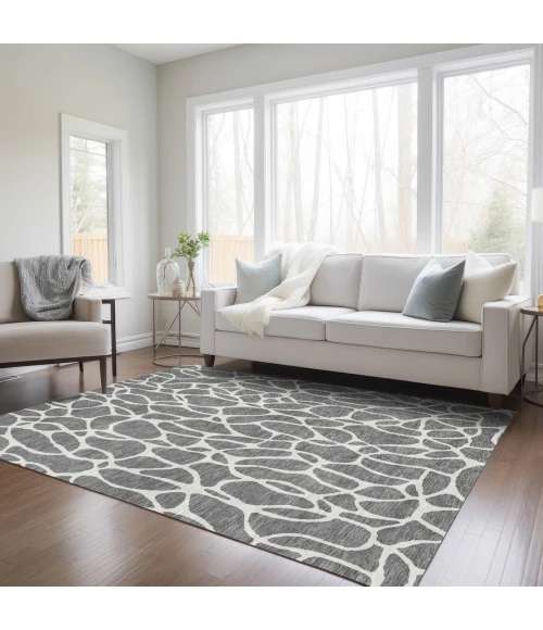 Addison Rugs Chantille Gray ACN1024 5ft. x 7ft.6in. Rect. Rug