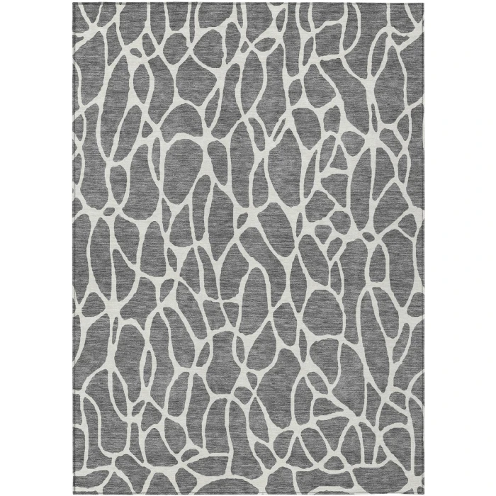 Addison Rugs Chantille Gray ACN1024 5ft. x 7ft.6in. Rect. Rug