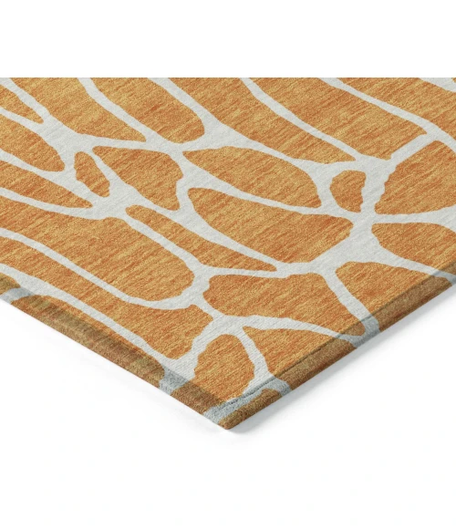Addison Rugs Chantille Orange ACN1024 5ft. x 7ft.6in. Rect. Rug