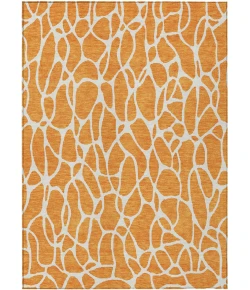 Addison Rugs Chantille Orange ACN1024 5ft. x 7ft.6in. Rect. Rug