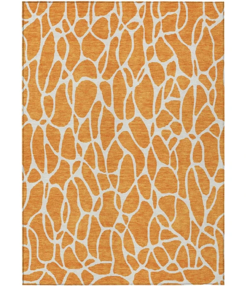 Addison Rugs Chantille Orange ACN1024 5ft. x 7ft.6in. Rect. Rug