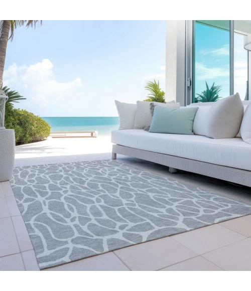 Addison Rugs Chantille Gray ACN1024 5ft. x 7ft.6in. Rect. Rug