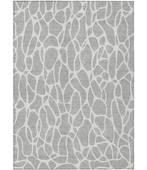 Addison Rugs Chantille Gray ACN1024 5ft. x 7ft.6in. Rect. Rug