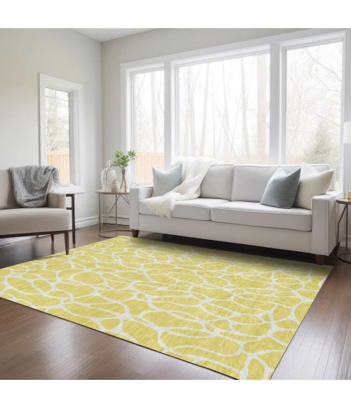 Addison Rugs Chantille Gold ACN1024 5ft. x 7ft.6in. Rect. Rug