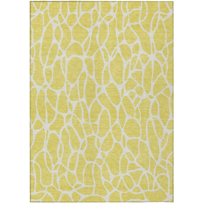 Addison Rugs Chantille Gold ACN1024 8ft. x 10ft. Rect. Rug