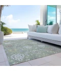 Addison Rugs Chantille Green ACN1026 8ft. x 10ft. Rect. Rug