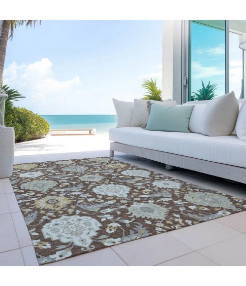 Addison Rugs Chantille Brown ACN1026 8ft. x 10ft. Rect. Rug