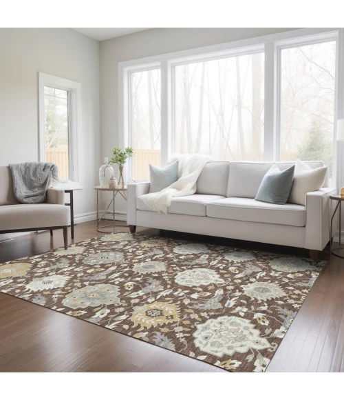 Addison Rugs Chantille Brown ACN1026 8ft. x 10ft. Rect. Rug