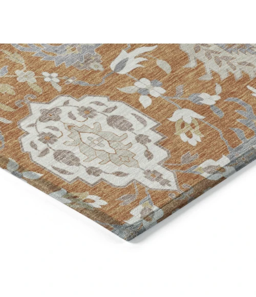 Addison Rugs Chantille Orange ACN1026 5ft. x 7ft.6in. Rect. Rug