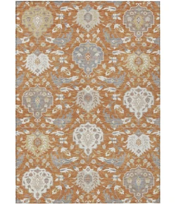 Addison Rugs Chantille Orange ACN1026 5ft. x 7ft.6in. Rect. Rug