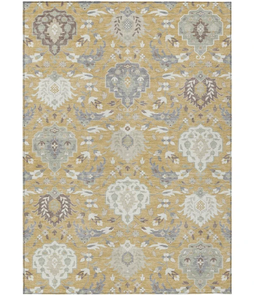 Addison Rugs Chantille Gold ACN1026 5ft. x 7ft.6in. Rect. Rug