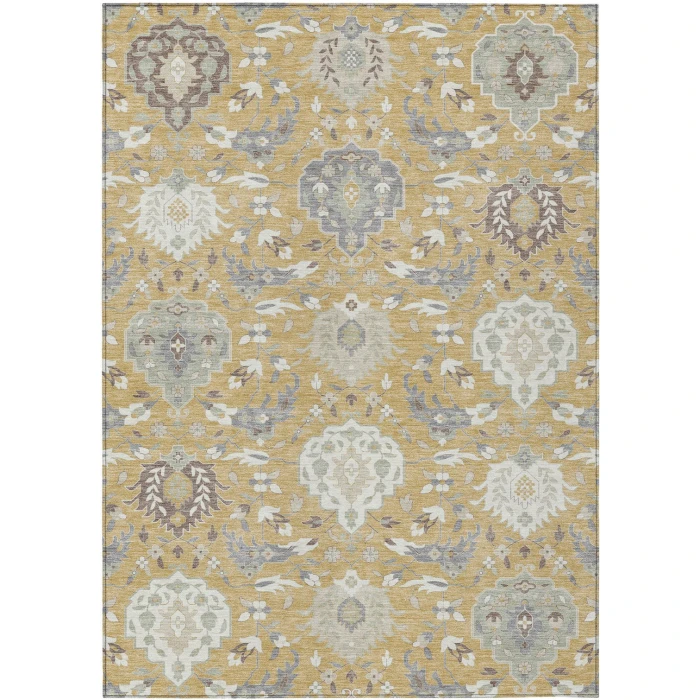 Addison Rugs Chantille Gold ACN1026 8ft. x 10ft. Rect. Rug