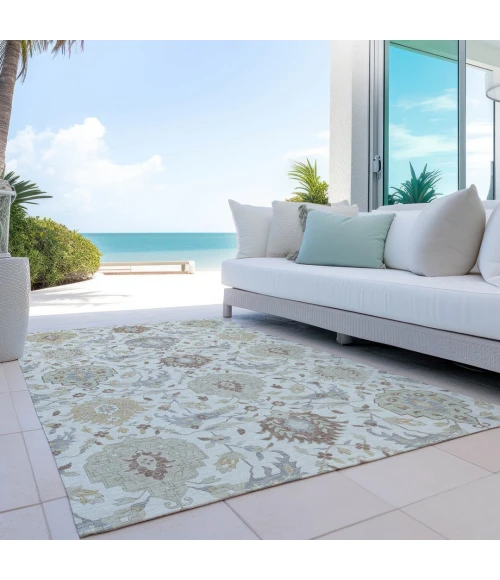Addison Rugs Chantille Ivory ACN1026 5ft. x 7ft.6in. Rect. Rug