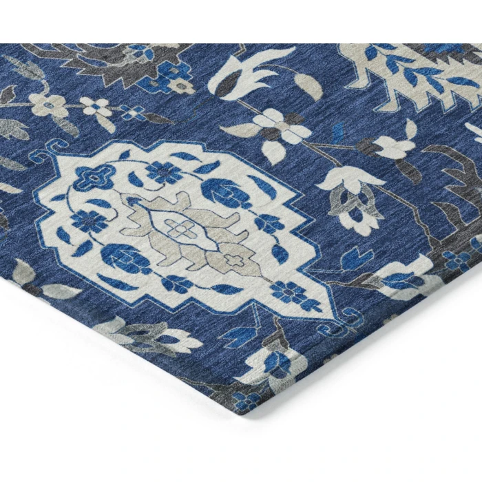 Addison Rugs Chantille Blue ACN1026 5ft. x 7ft.6in. Rect. Rug