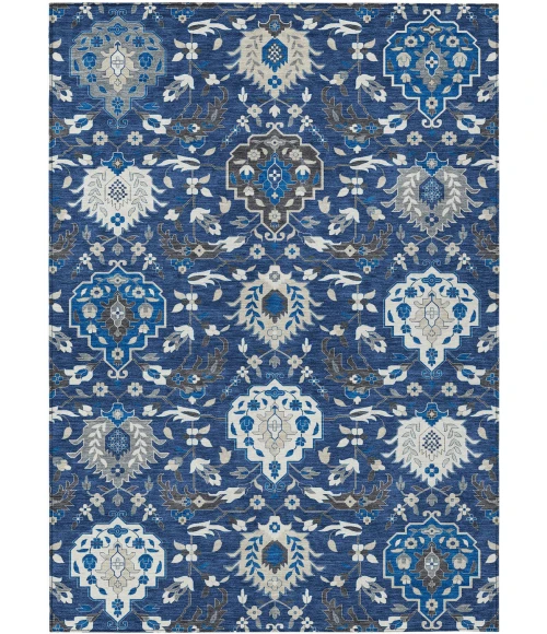 Addison Rugs Chantille Blue ACN1026 9ft. x 12ft. Rect. Rug