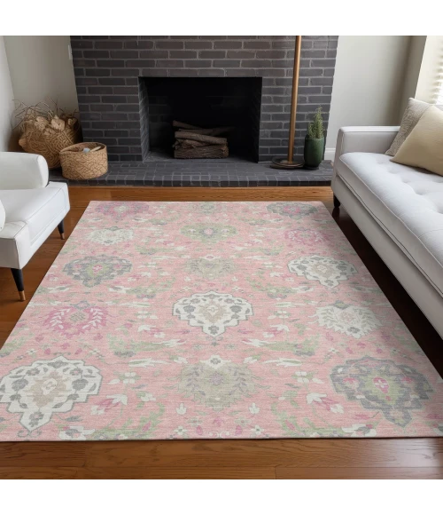 Addison Rugs Chantille Pink ACN1026 8ft. x 10ft. Rect. Rug