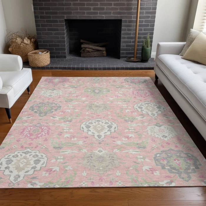 Addison Rugs Chantille Pink ACN1026 8ft. x 10ft. Rect. Rug