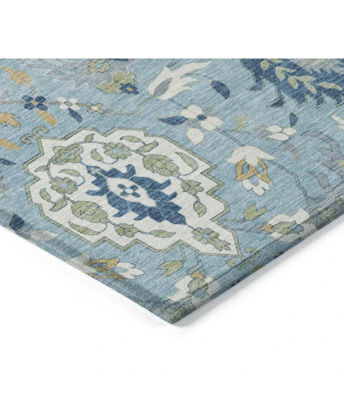 Addison Rugs Chantille Blue ACN1026 9ft. x 12ft. Rect. Rug