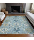 Addison Rugs Chantille Blue ACN1026 9ft. x 12ft. Rect. Rug