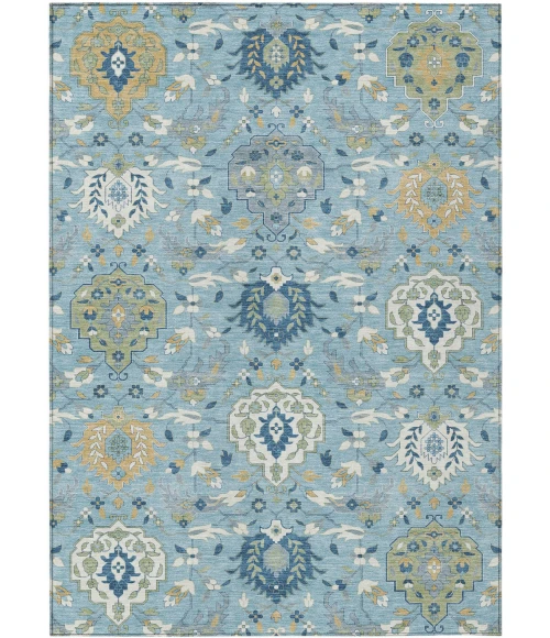 Addison Rugs Chantille Blue ACN1026 9ft. x 12ft. Rect. Rug