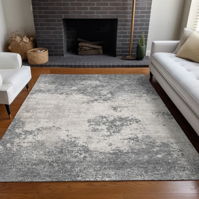 Addison Rugs Chantille Gray ACN1027 5ft. x 7ft.6in. Rect. Rug