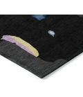 Addison Rugs Chantille Black ACN1028 5ft. x 7ft.6in. Rect. Rug