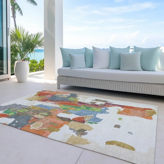 Addison Rugs Chantille Ivory ACN1028 8ft. x 10ft. Rect. Rug
