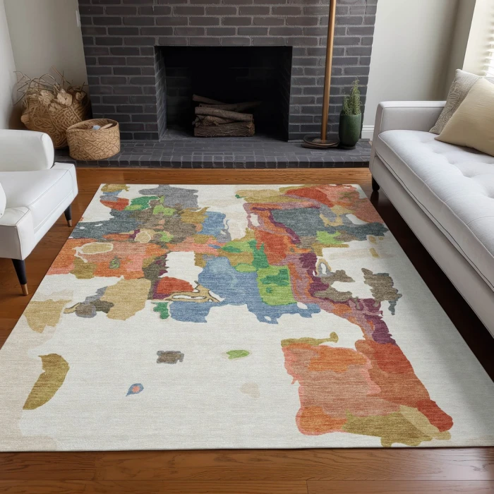 Addison Rugs Chantille Ivory ACN1028 8ft. x 10ft. Rect. Rug