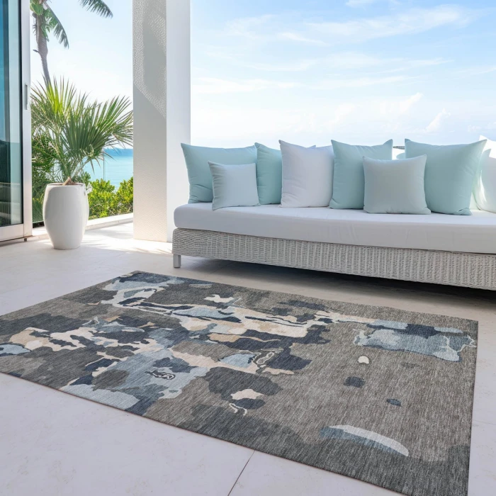 Addison Rugs Chantille Brown ACN1028 5ft. x 7ft.6in. Rect. Rug