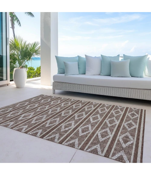 Addison Rugs Chantille Brown ACN1029 8ft. x 10ft. Rect. Rug