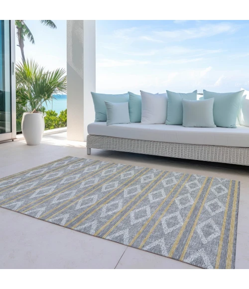 Addison Rugs Chantille Gray ACN1029 9ft. x 12ft. Rect. Rug