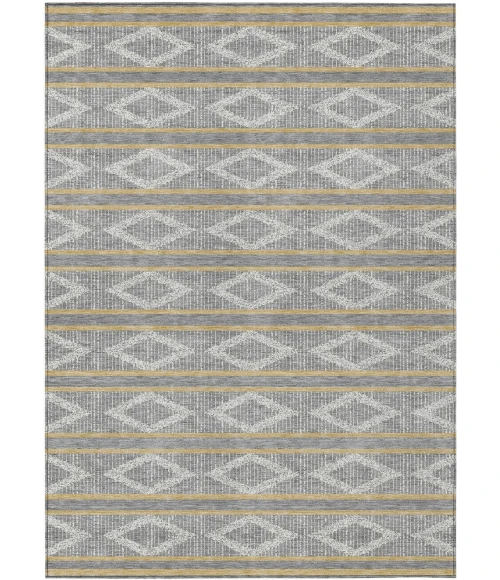 Addison Rugs Chantille Gray ACN1029 9ft. x 12ft. Rect. Rug