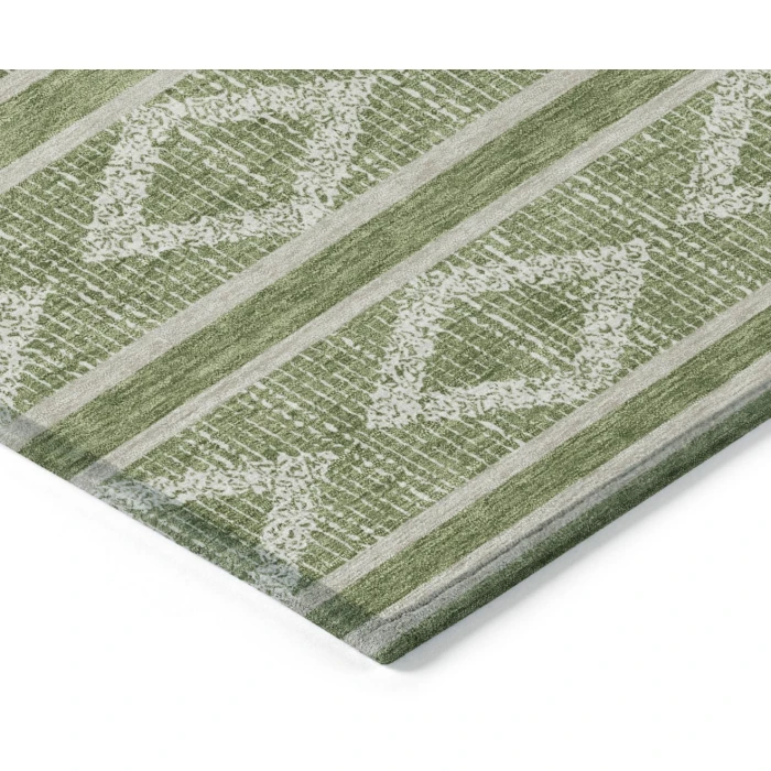 Addison Rugs Chantille Green ACN1029 5ft. x 7ft.6in. Rect. Rug