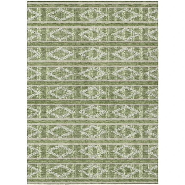 Addison Rugs Chantille Green ACN1029 5ft. x 7ft.6in. Rect. Rug